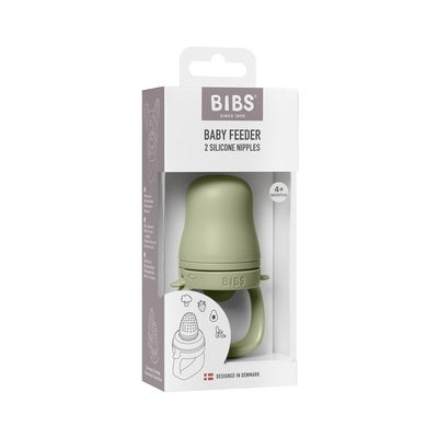 BIBS Baby Feeder Smakesmokk, Sage