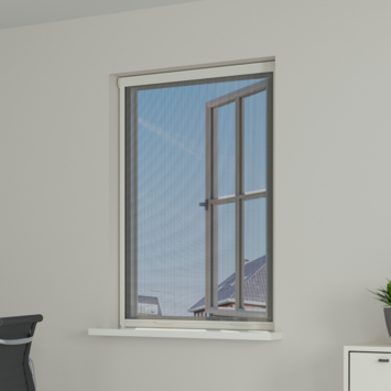 Livn rolhor raam Basic wit 60x155 cm