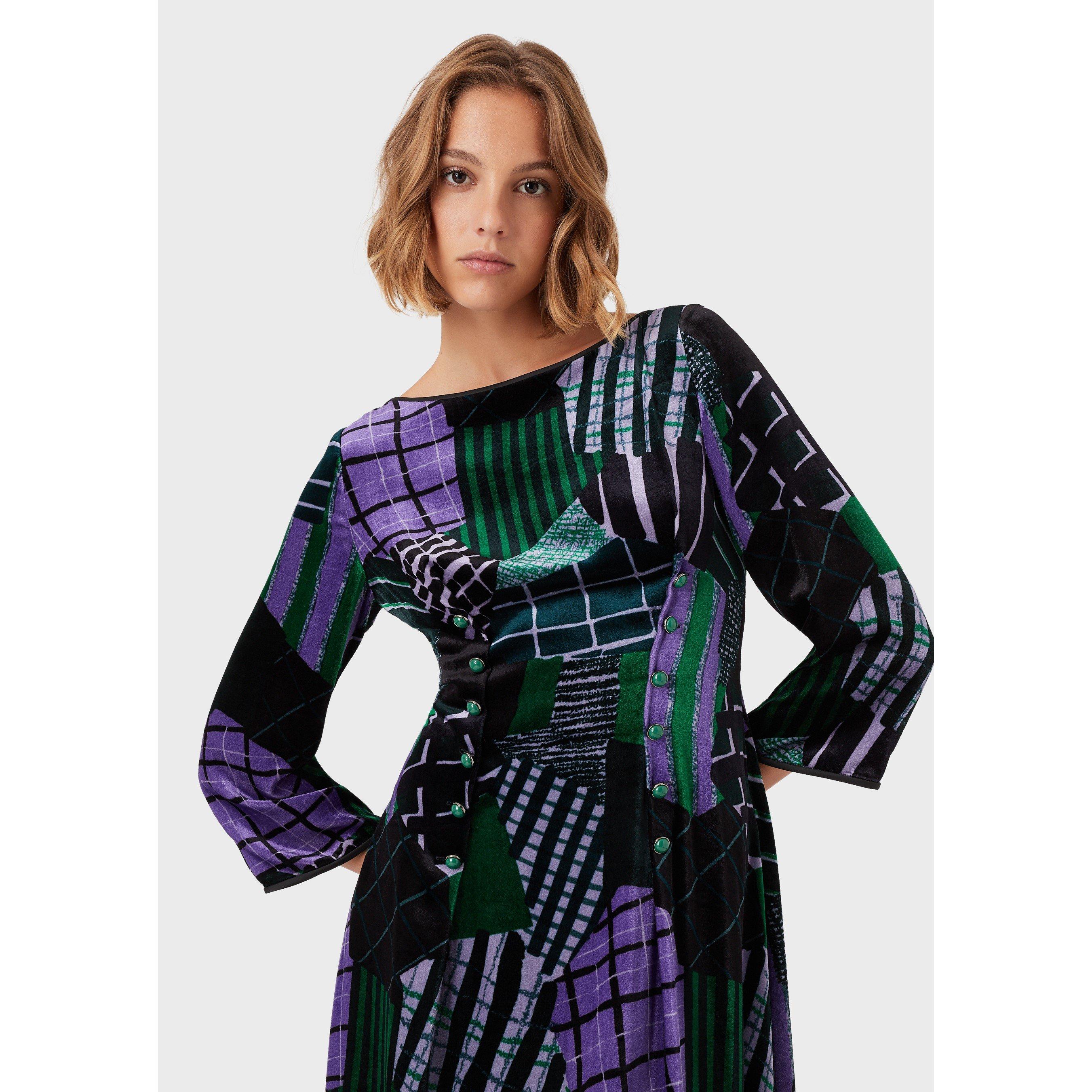 Emporio Armani Long Sleeve Maxi Dress