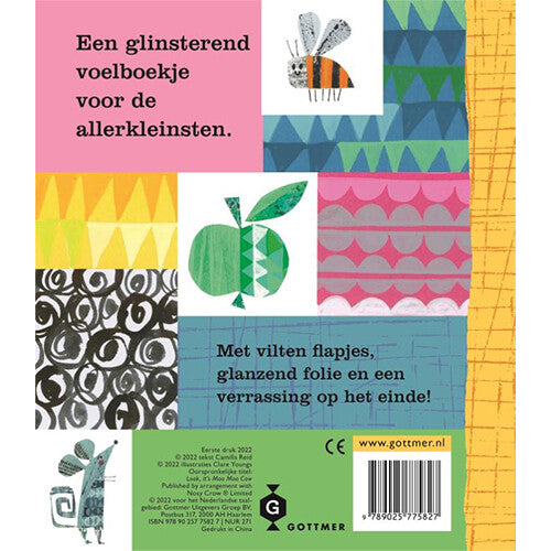 Uitgeverij gottmer flapjesboek boe boe, daar is koe