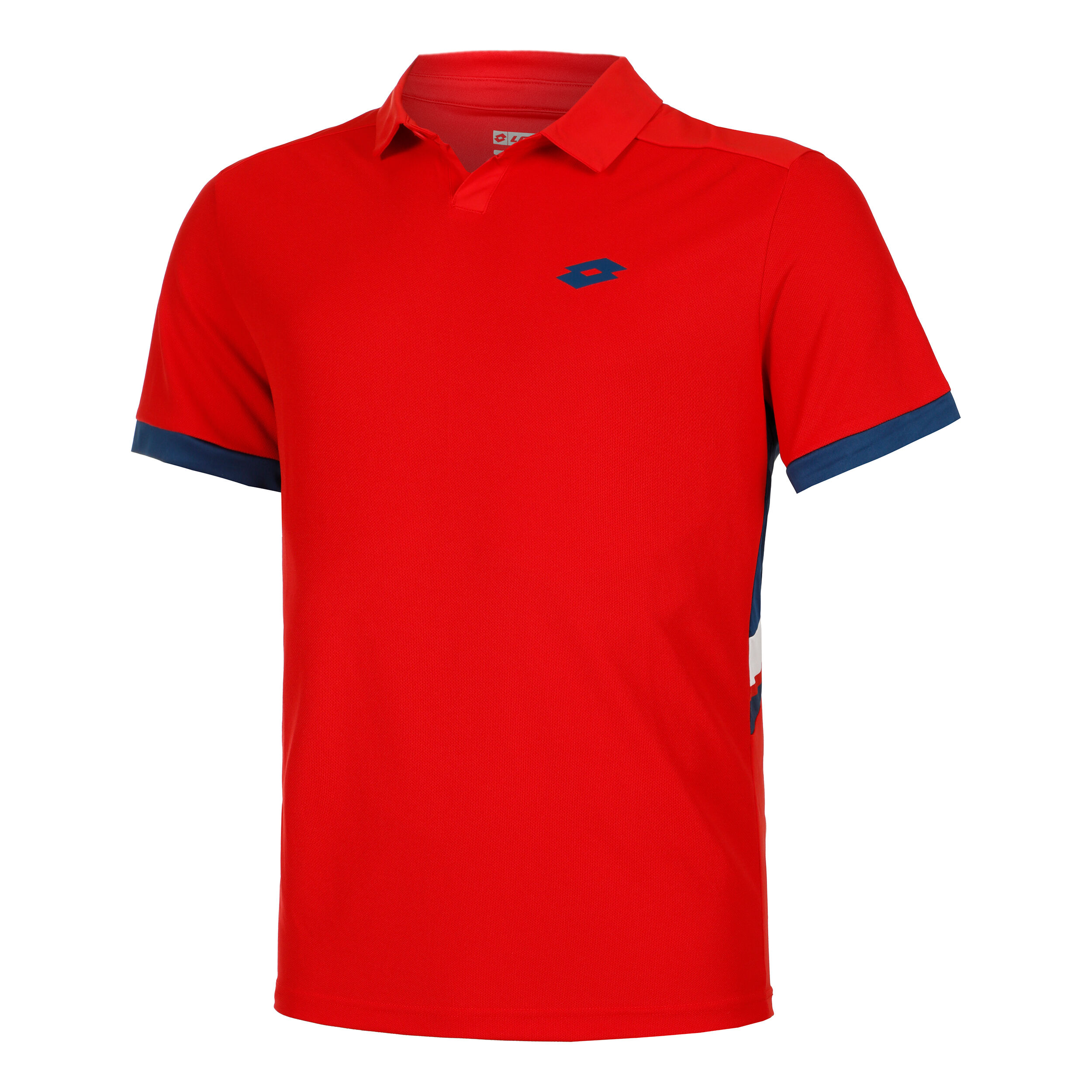 Lotto Squadra III Polo Hommes - Rouge