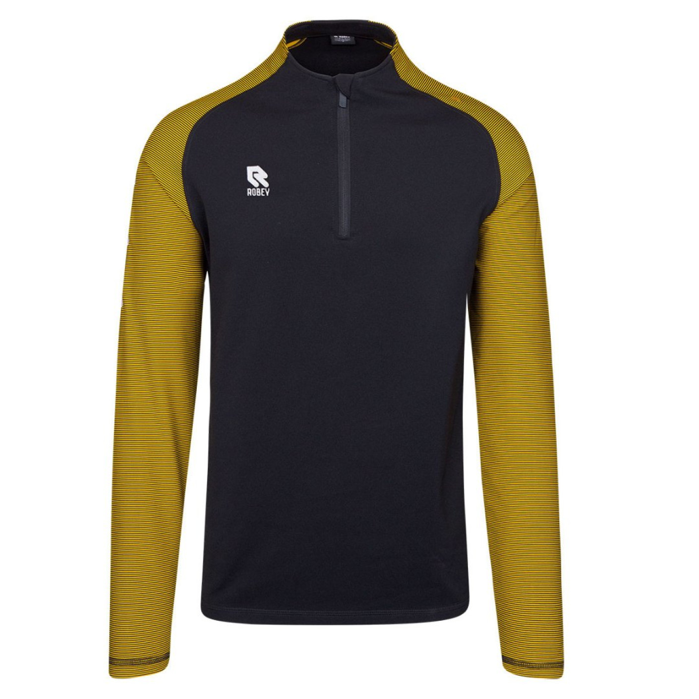Robey Performance Trainingstrui 1/4-Zip Kids Zwart Geel