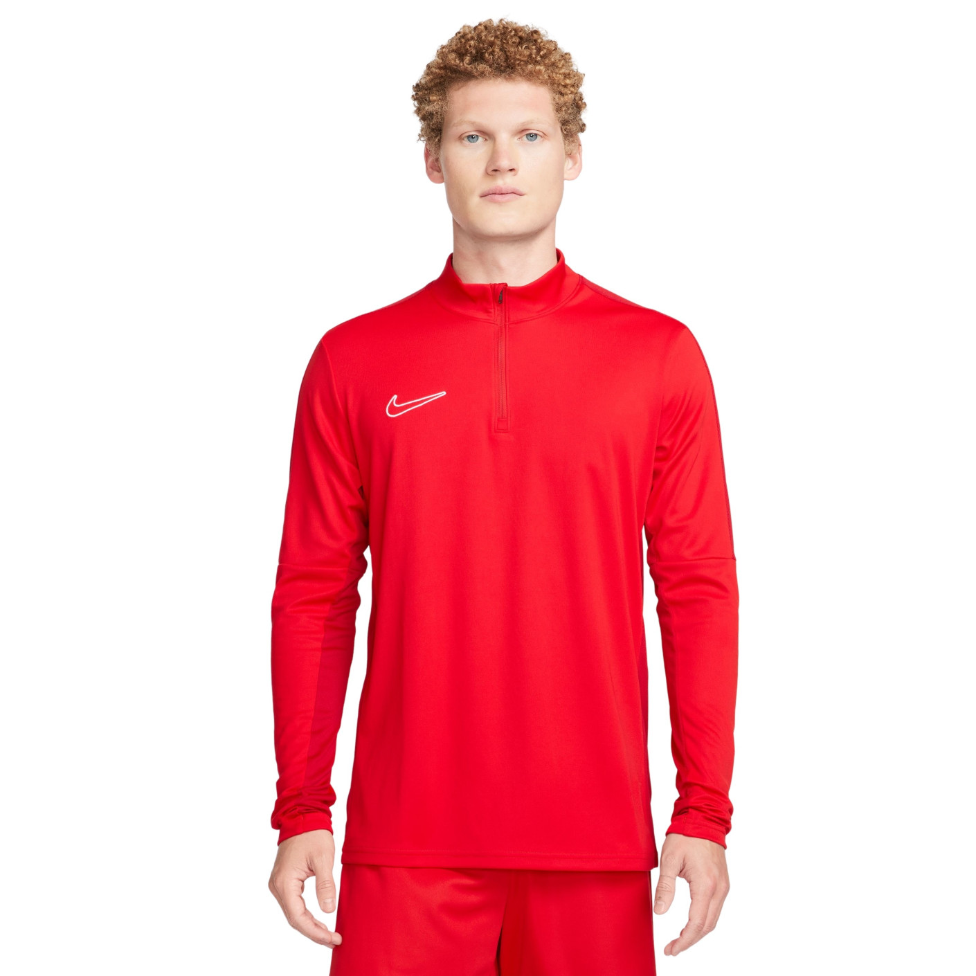 Nike Dri-FIT Academy 23 Trainingstrui 1/4-Zip Rood Wit