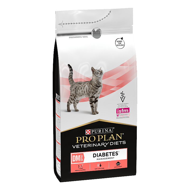 Purina Pro Plan Veterinary Diets Feline DM Diabetes Management Kattenvoer | 5 kg | 10900.1
