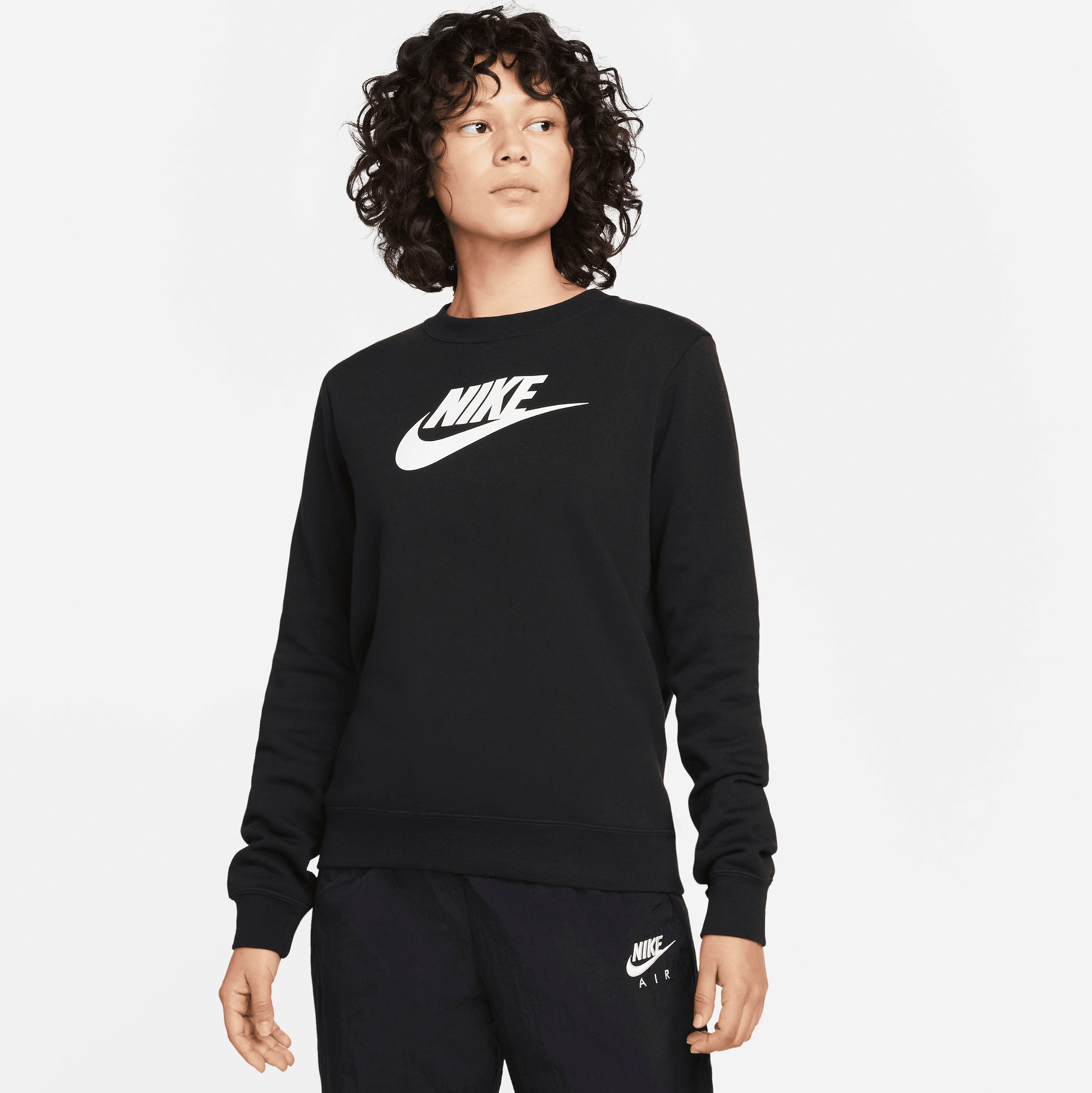 Nike Sportswear Sweatshirt »CLUB FLEECE WOMENS CREW«, Damen Pullover aus weichem Fleece Material