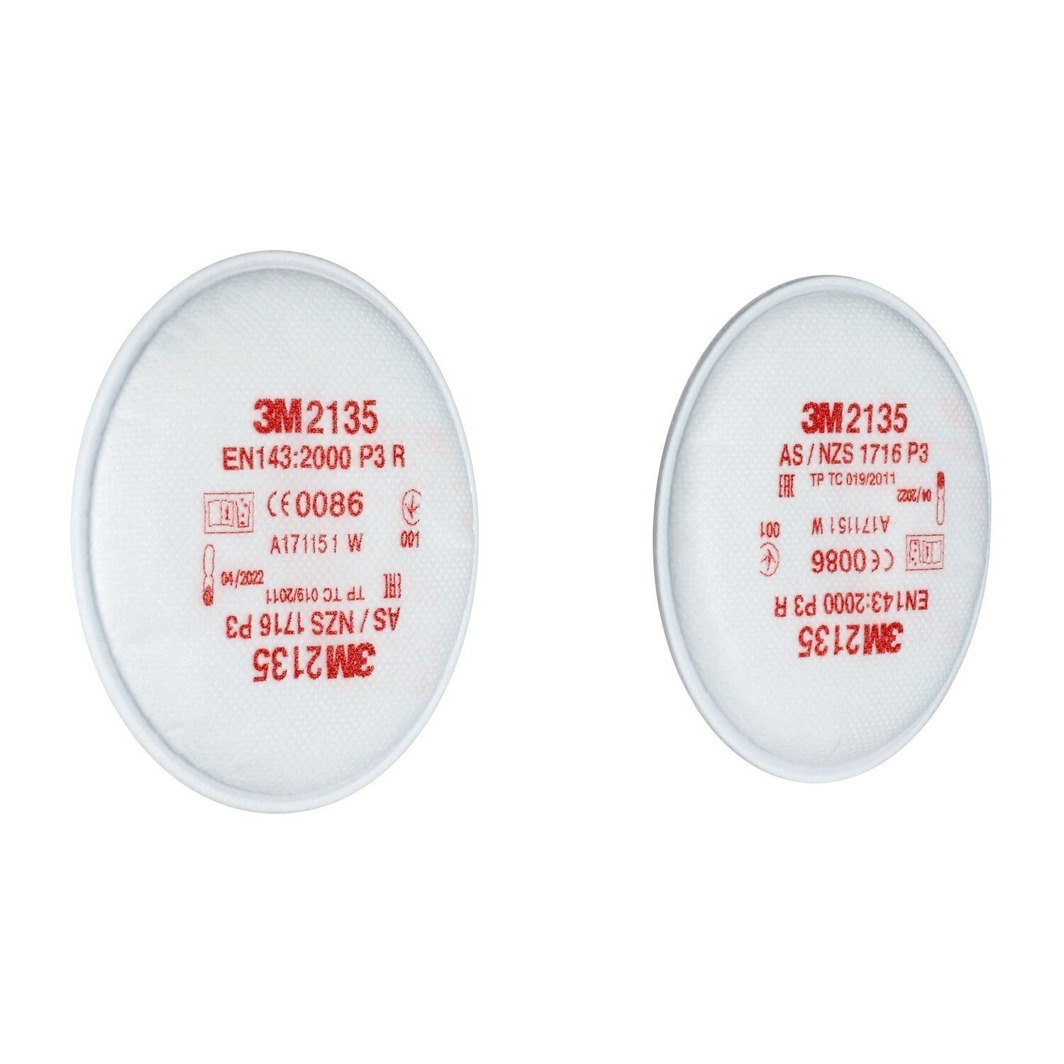 3M Stoffilter 2135 P3 V 6000/7000 (Paar) - 2135