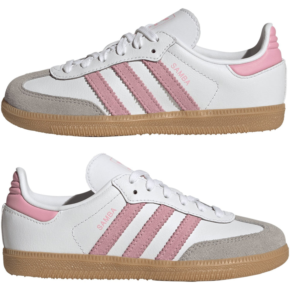 Køb adidas Originals Ftwr White/Light Pink/Gum 3 Samba Og C Sneakers