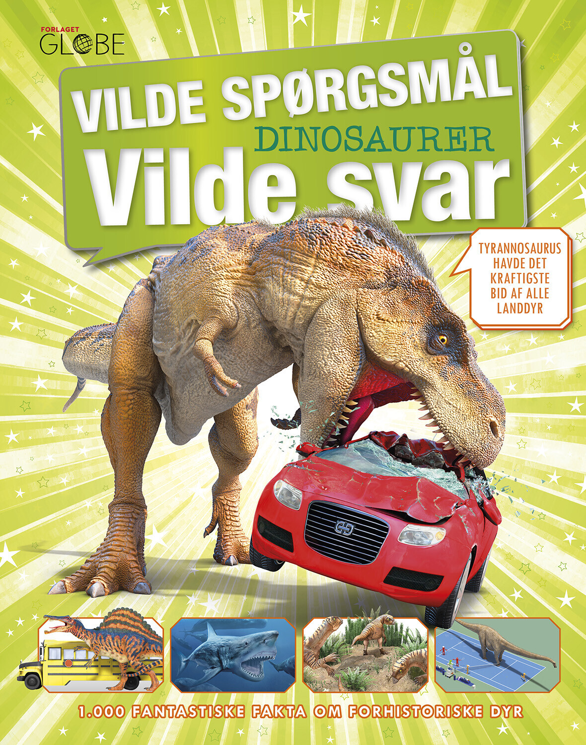 Vilde Spørgsmål Vilde Svar - Dinosaurer - Bog