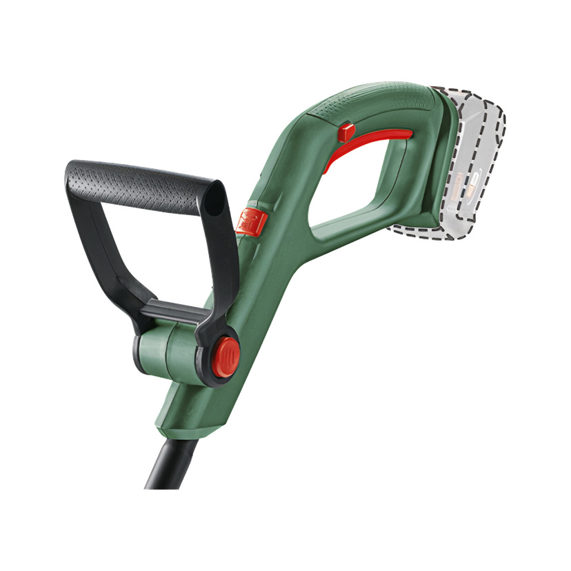 Batteridrevet hekksaks + gresstrimmer 18 V 2,0 Ah