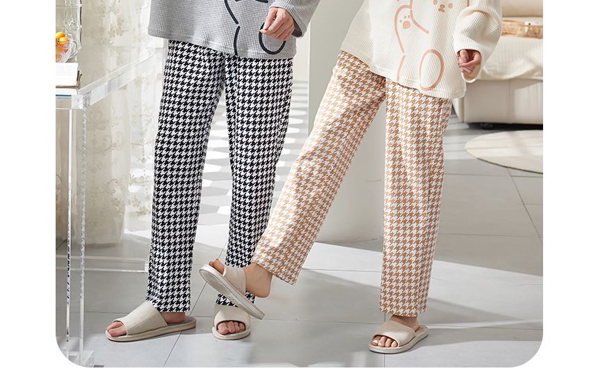 Jeony - Bijpassende loungewearset met lange mouwen voor koppels