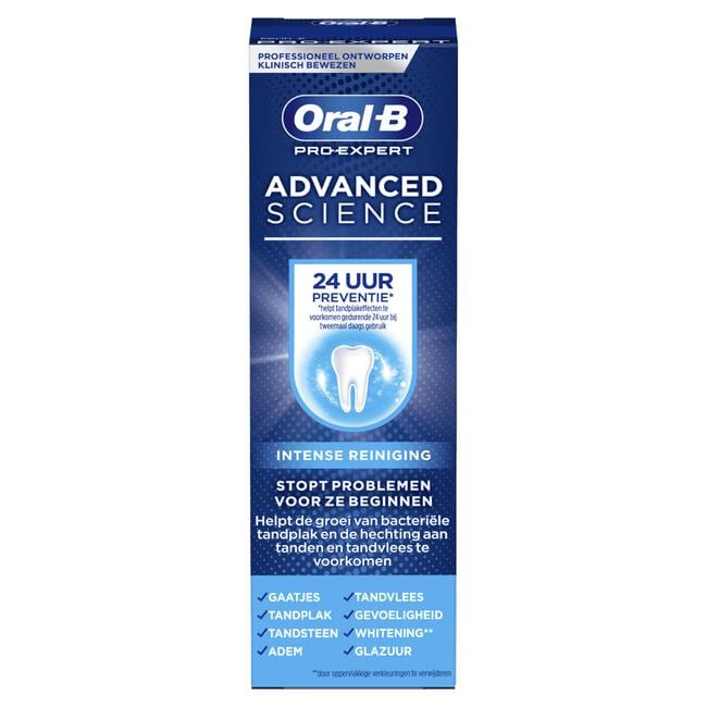 Oral-B Pro-Expert Advanced Science Intense Reiniging Tandpasta 75ML