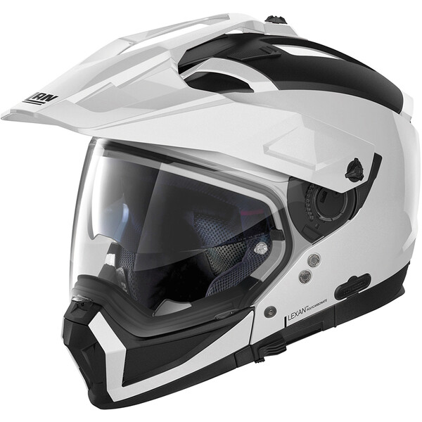 Nolan - Casque N70-2 X Classic N-Com Blanc brillant