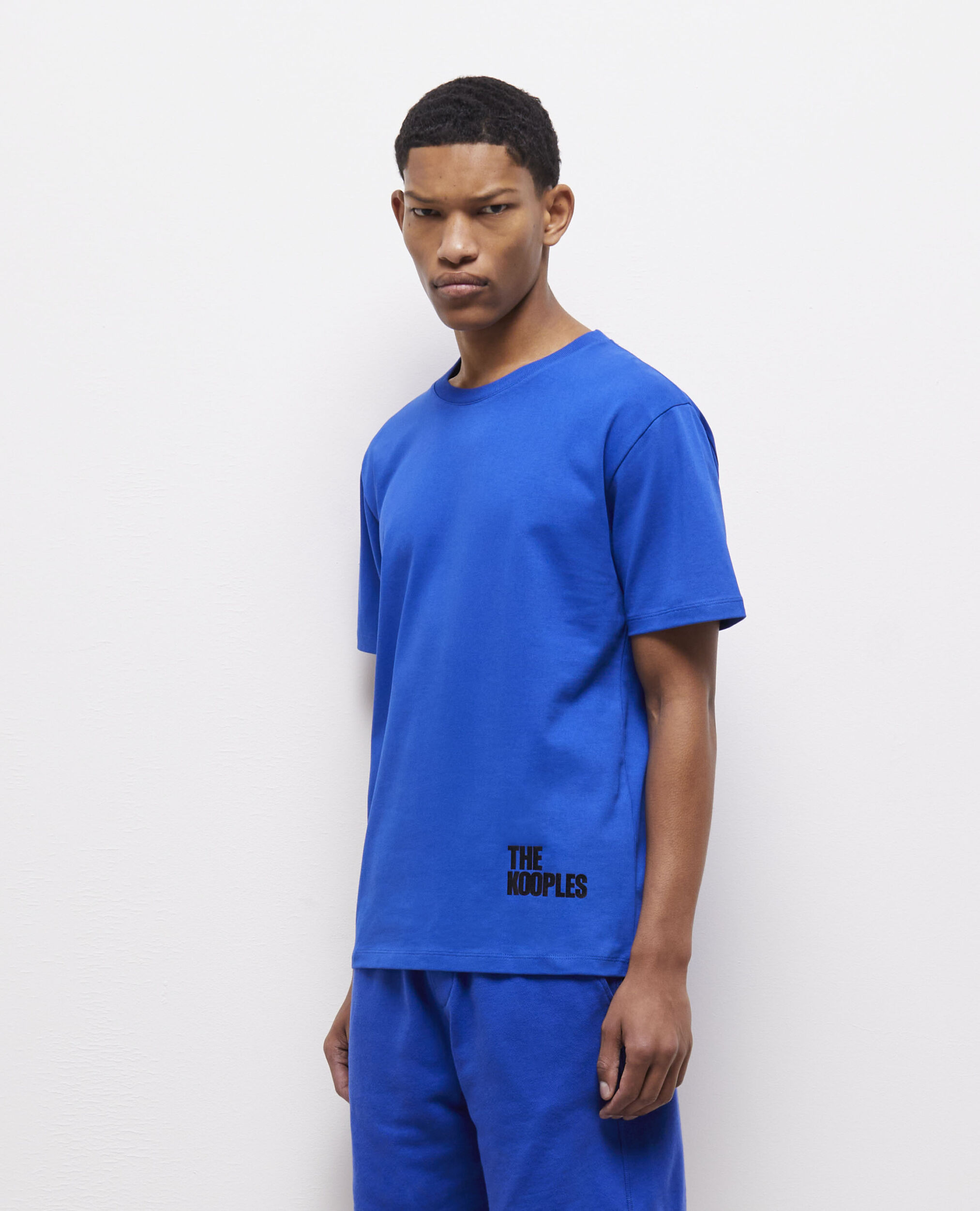 T-shirt logo The Kooples bleu
