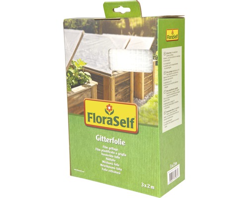 FloraSelf meshfolie 3x2 m 100g/m² wit