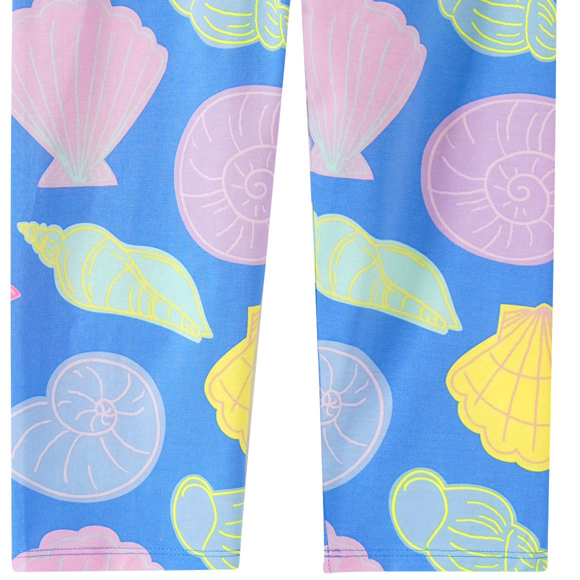 Yigga Mädchen Capri-Leggings mit Allover-Print blau / bunt
