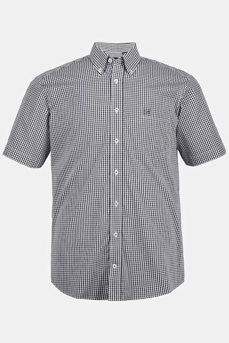 Hemd, Business, Halbarm, Vichy-Karo, bis 8XL, Comfort Fit, EasyCare