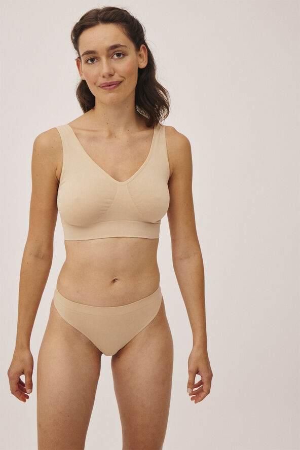 Magasin du Nord Collection Mellanie 5 S Seamless String Hazelnut