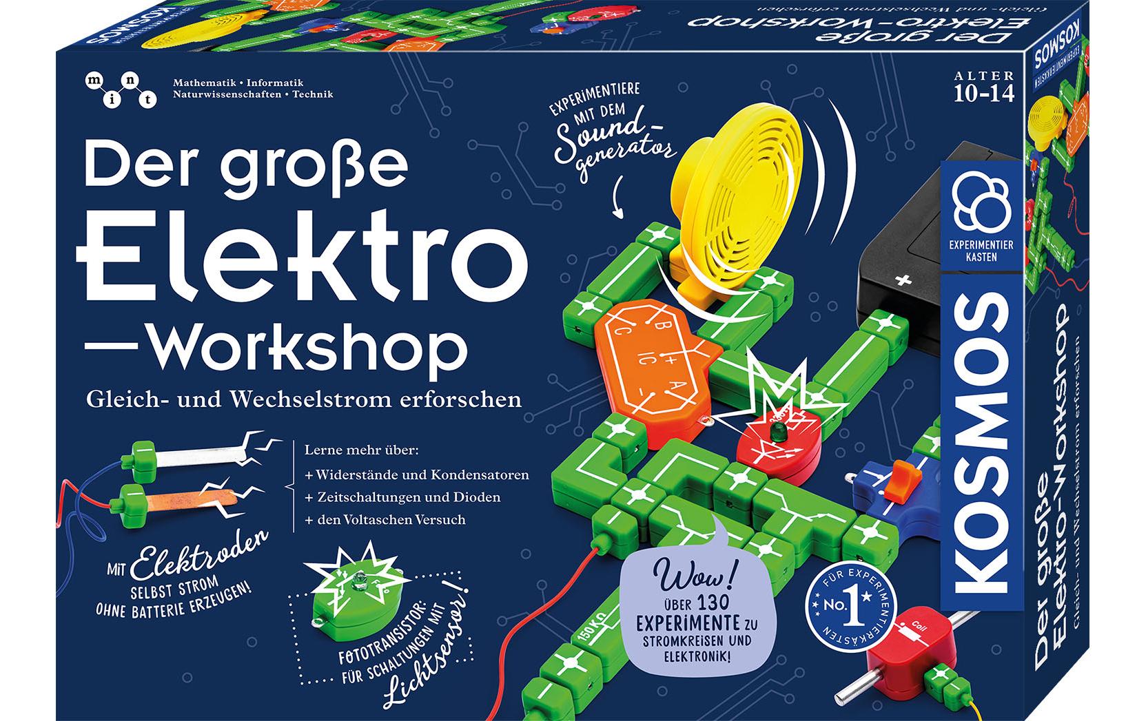 Experimentierkasten Der grosse Elektro-Workshop<br>Gleich- und Wechselstrom erforschen