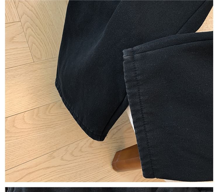 Krezol - Plus-size jeans met elastische taille en rechte pijpen