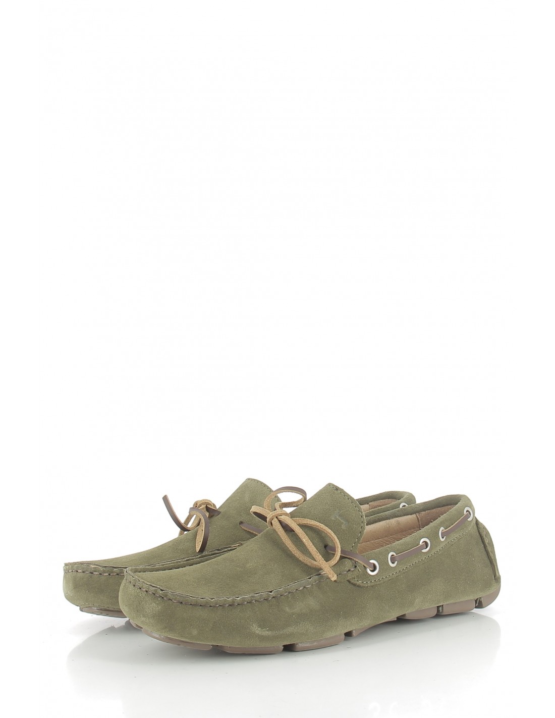 hylton Mocassin Homme 88852-07 Daim Kaki