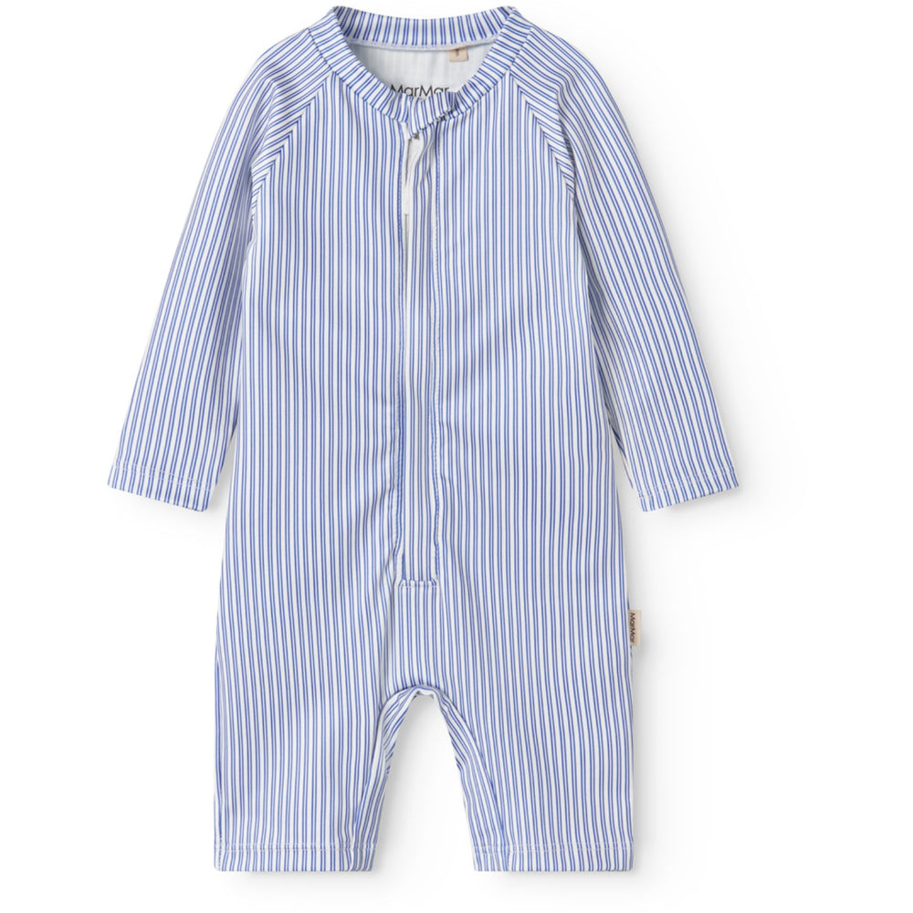 Køb MarMar Swim Print Bolich Blue Stripe Swal Dragt
