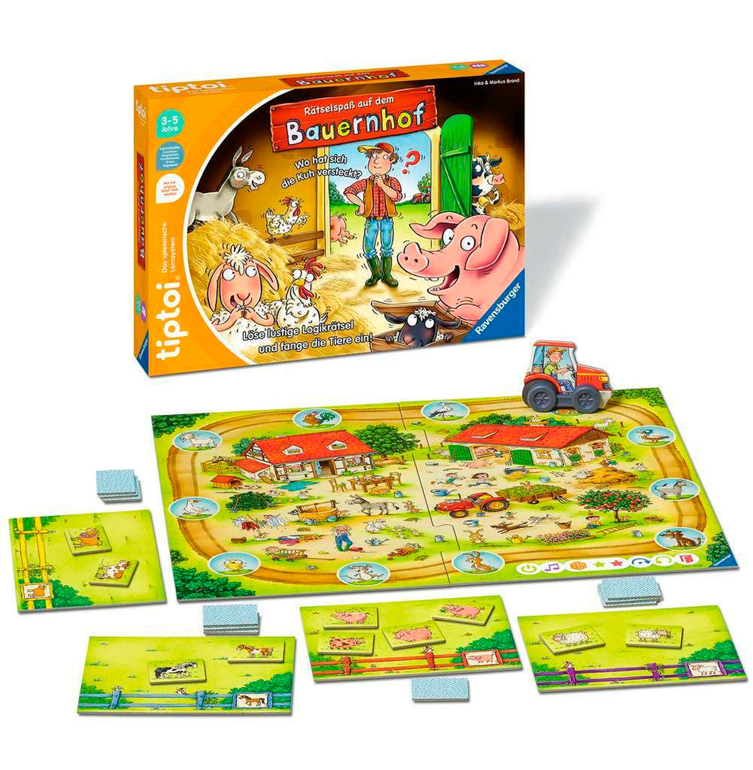 Ravensburger - TIPTOI Rätselspaß auf dem Bauernhof