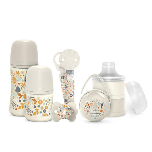 Coffret de naissance Welcome Baby Set Wonderland Beige - SUAVINEX
