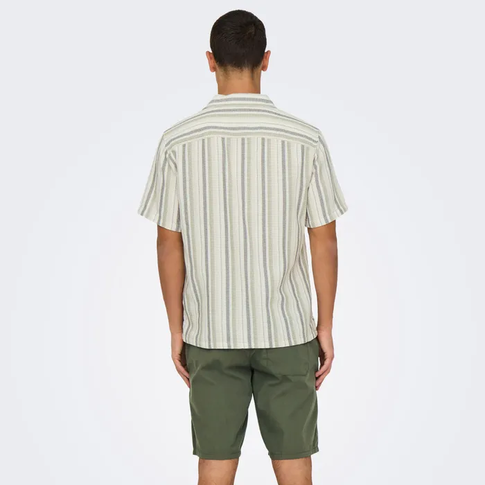 Only & Sons Trev Life Stripe Overhemd Heren