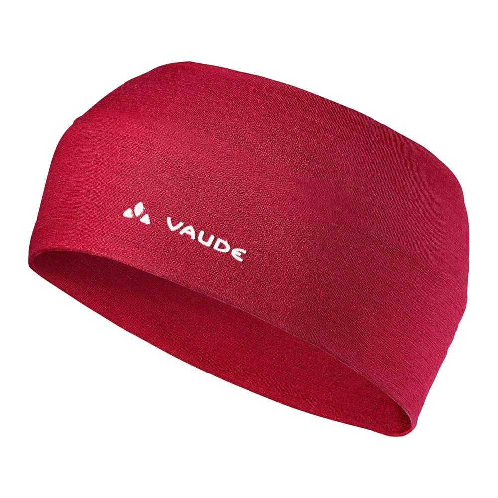 Vaude CASSONS MERINO - Bandeau dark indian red