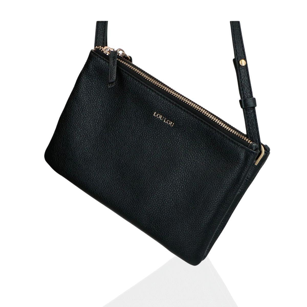 LouLou | Camille | Leren Crossbody tas