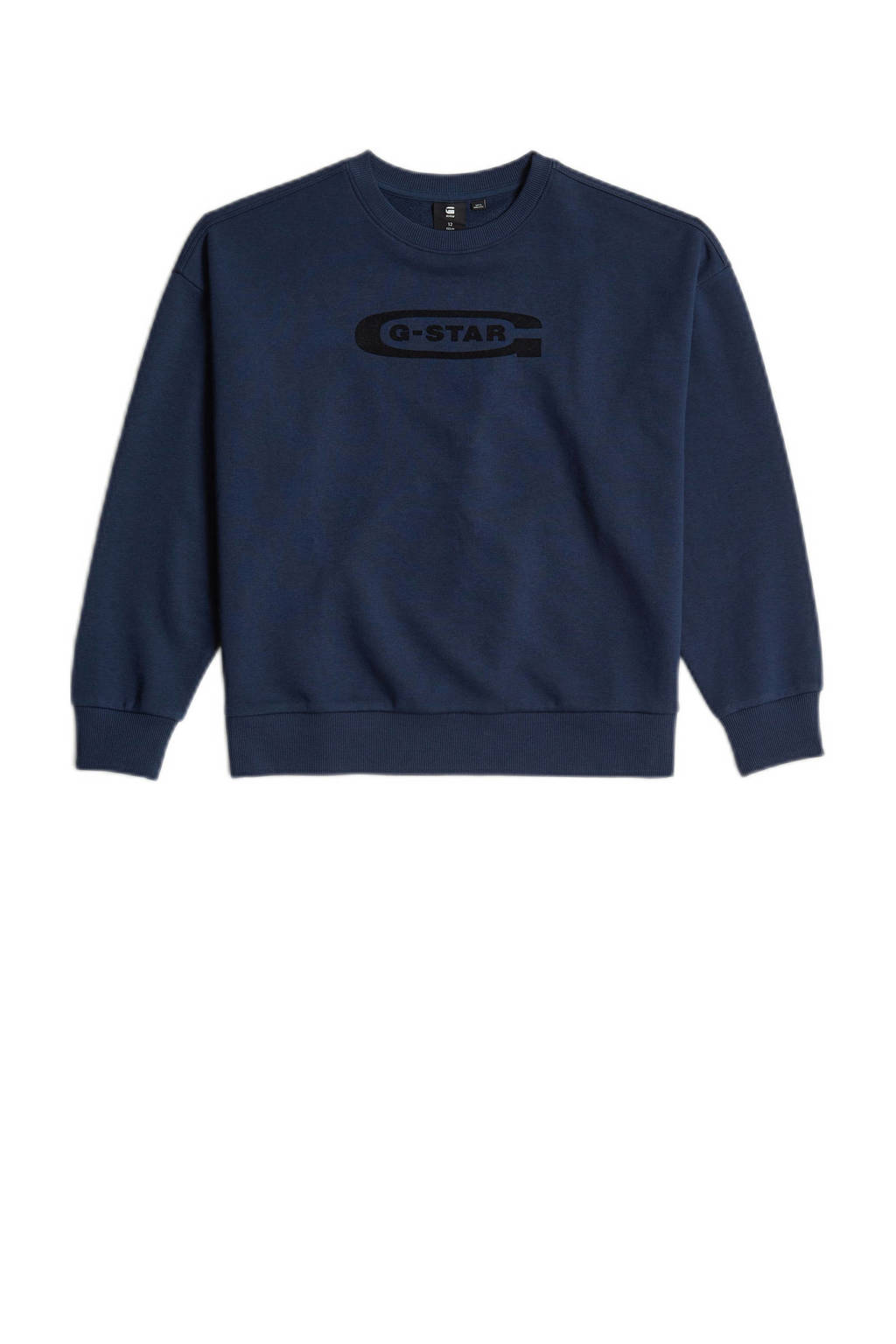 G-STAR sweater sweater ub donkerblauw/zwart