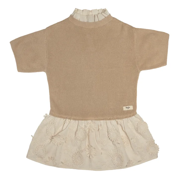 Baje Studio Robe Mesi Brodée | Sable