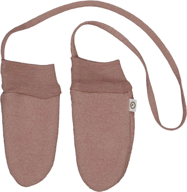 Müsli by Green Cotton Woolly fleece mittens Daydream