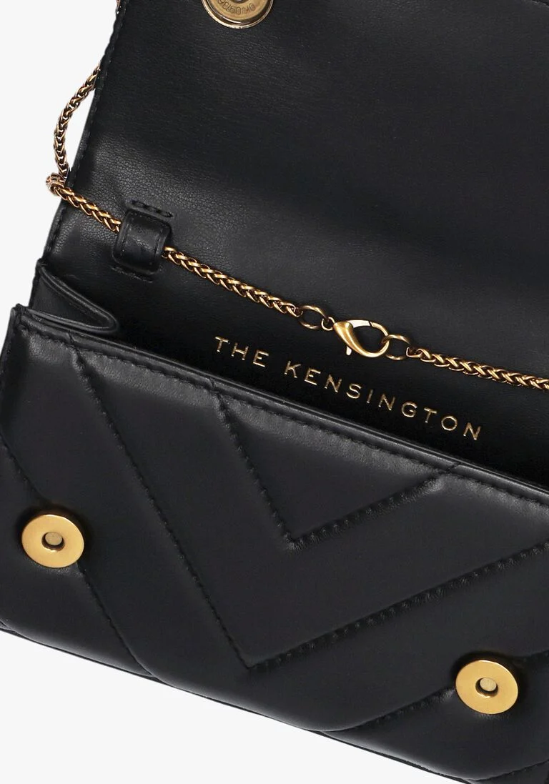 KURT GEIGER LONDON zwarte kurt geiger london schoudertas extra mini kensington