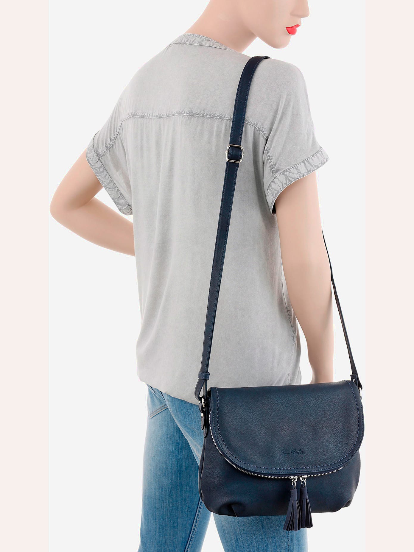 Sac en bandoulière en synthétique résistant