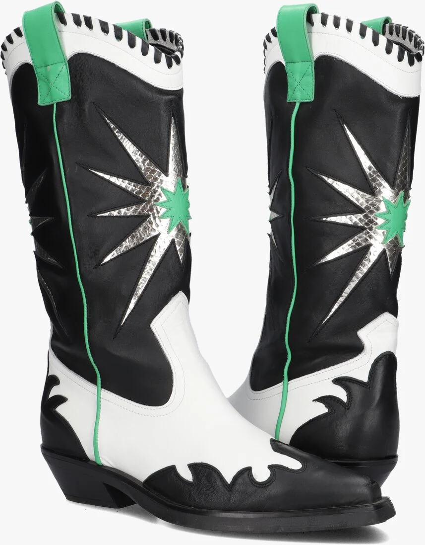 NOTRE-V zwarte notre-v cowboylaarzen x florine - nube boots