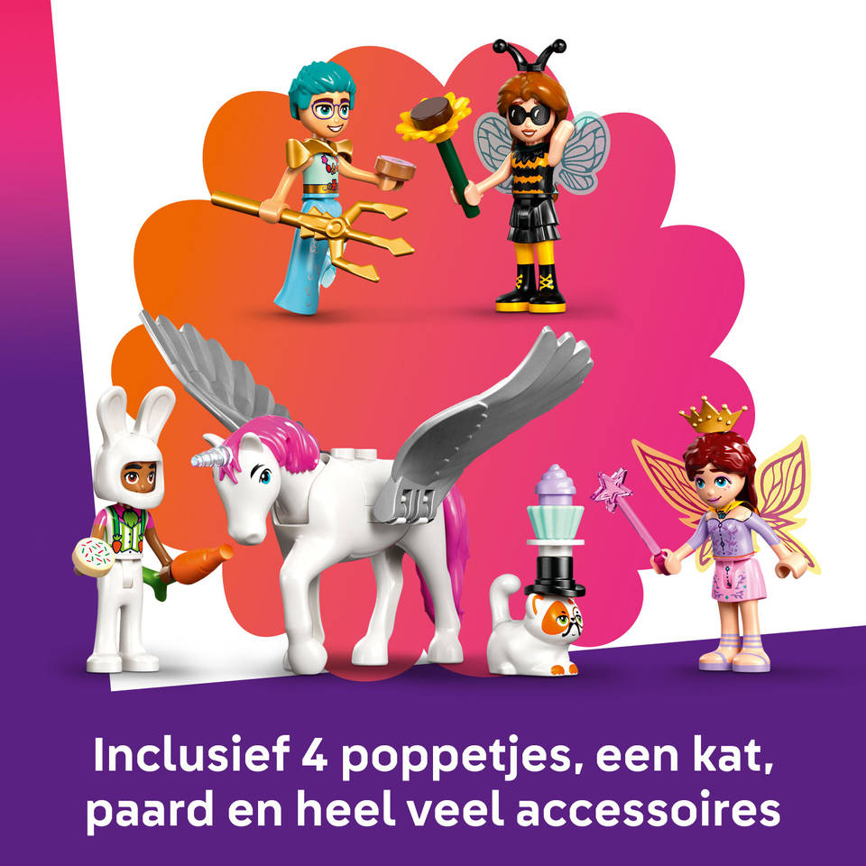 LEGO Friends verkleedfeestje met eenhoorn en fee 42661