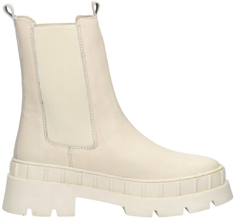 Sub55 Chelsea boots gebroken wit