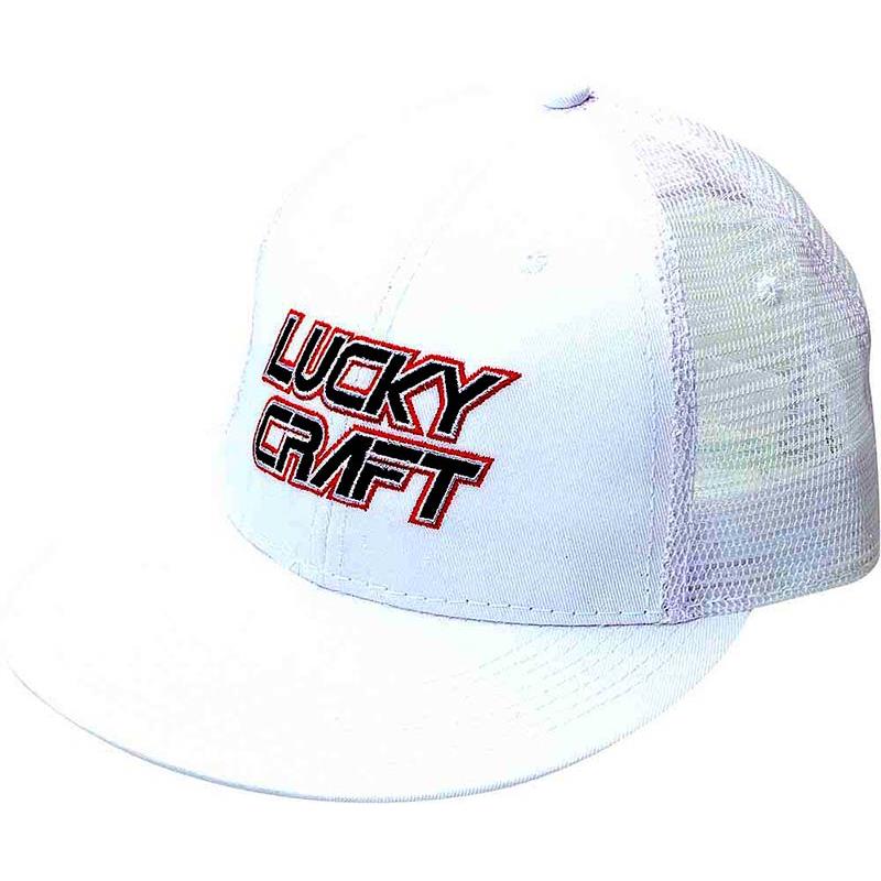 Casquette Homme Lucky Craft Flat Visor Cap - Blanc