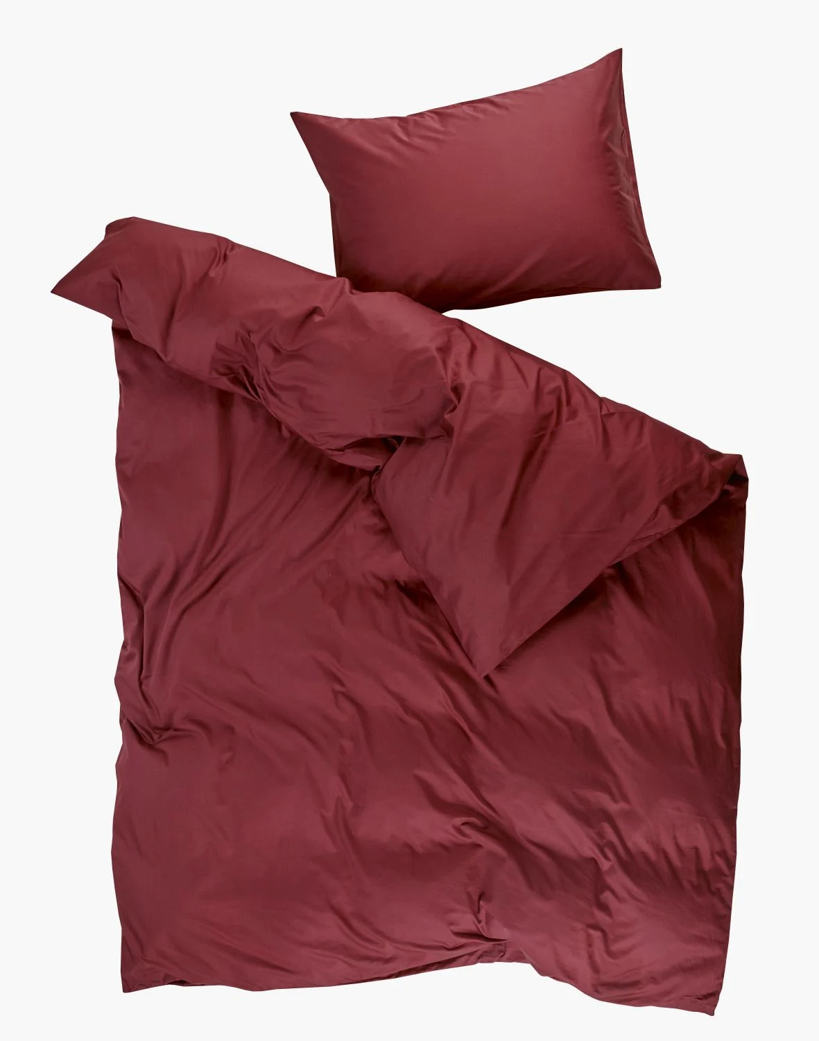 Sateng sengesett rød - 200x220 cm