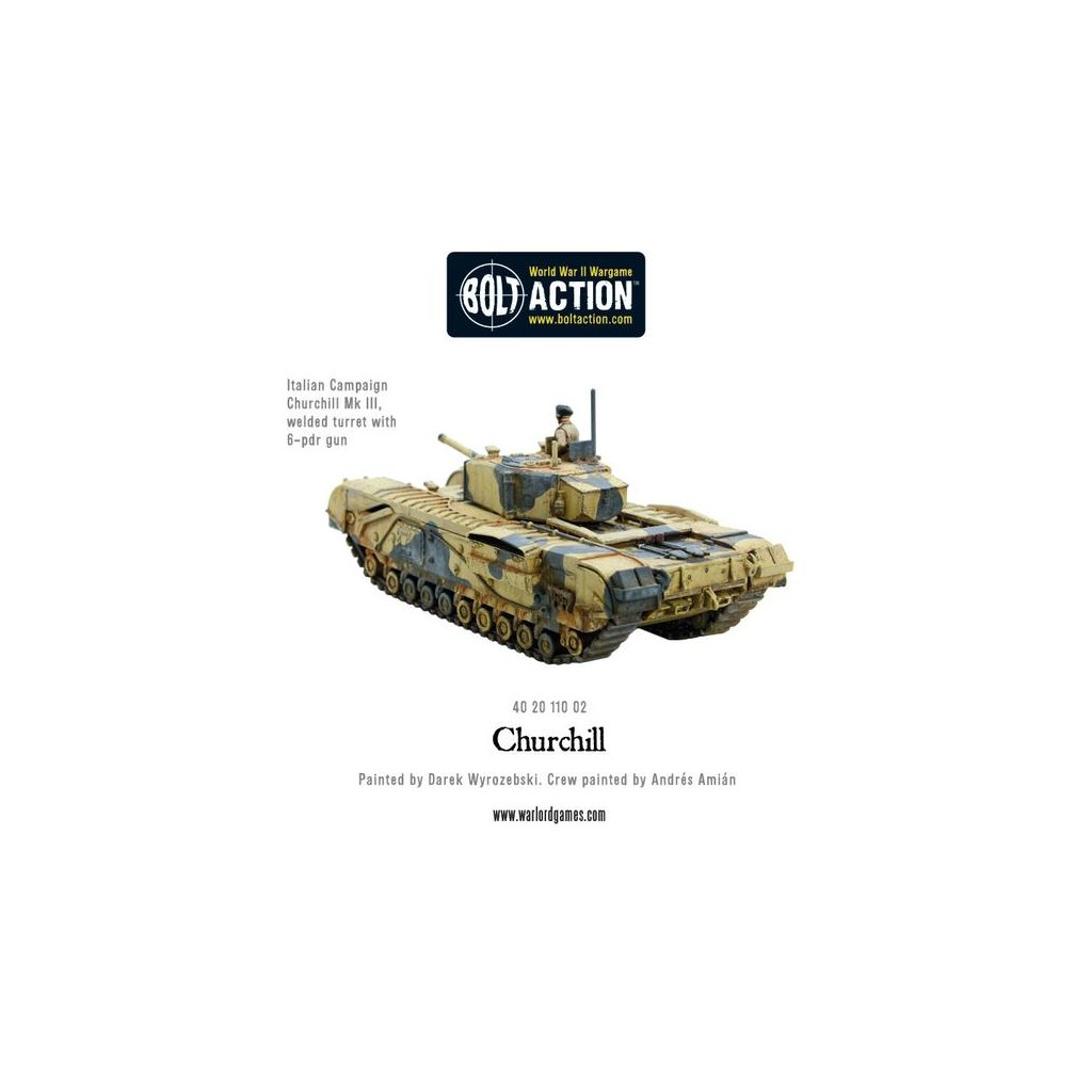 Bolt Action - Churchill Tank