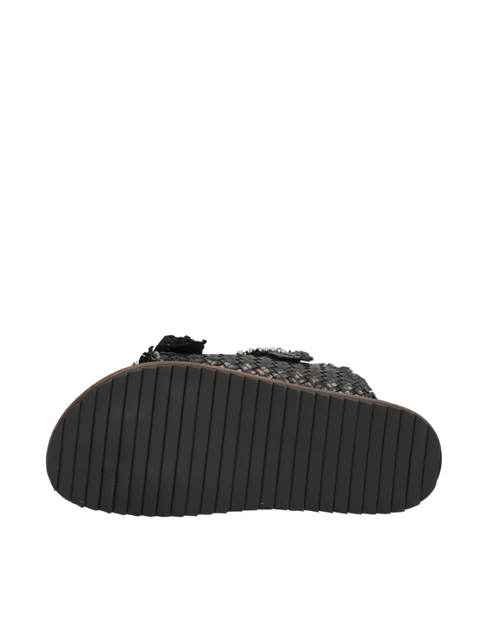Glattleder Pantoffel