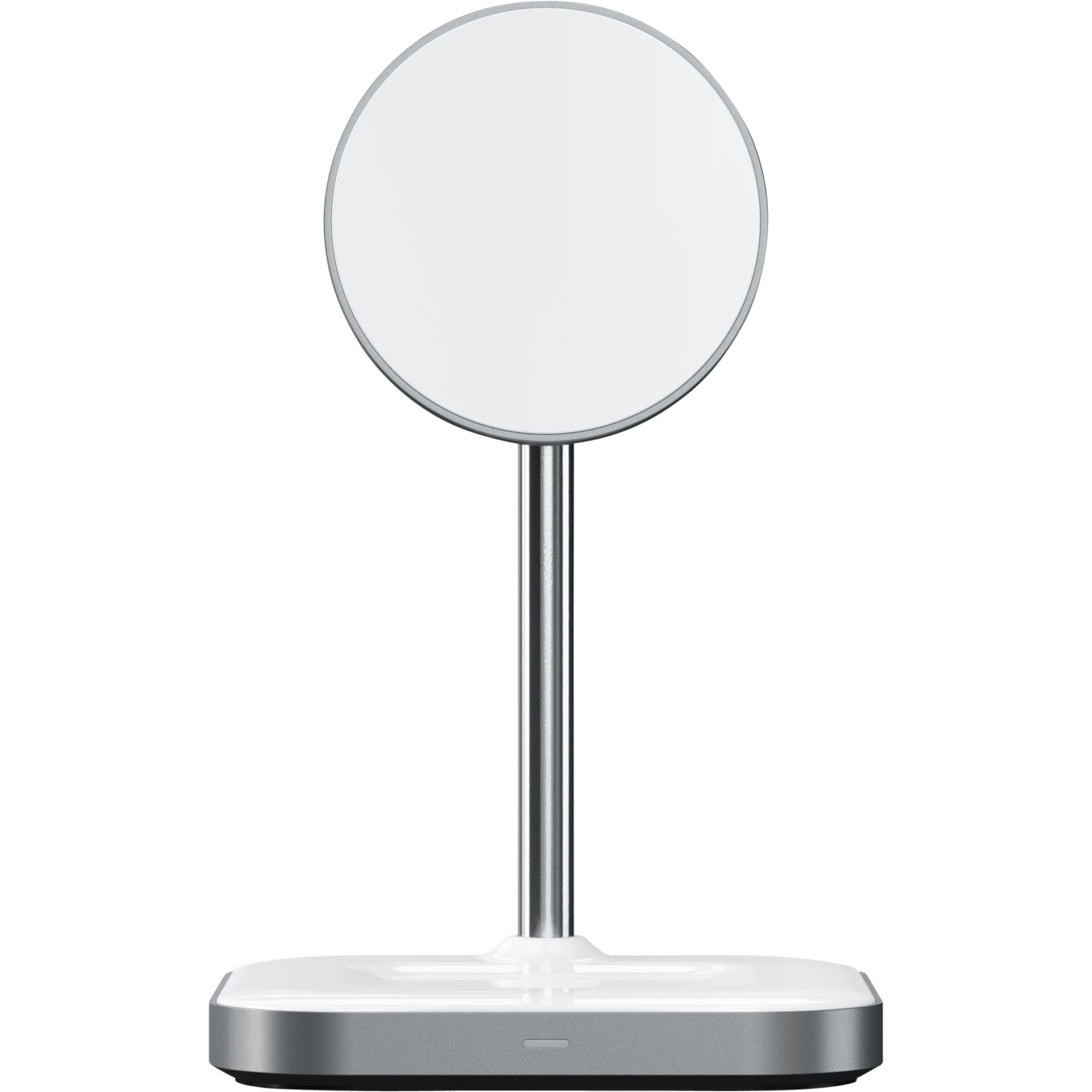 (7.5W) 2in1 MagSafe Ladegerät Qi Wireless Charger für Apple iPhone / Apple Airpods Ladestation (ST-WMCS2M) - Space Gray / Weiss