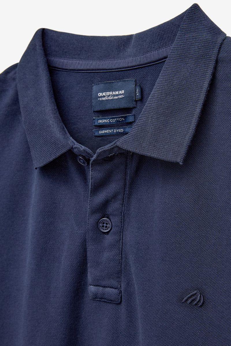 POLO PIQUET GARMENT DYE