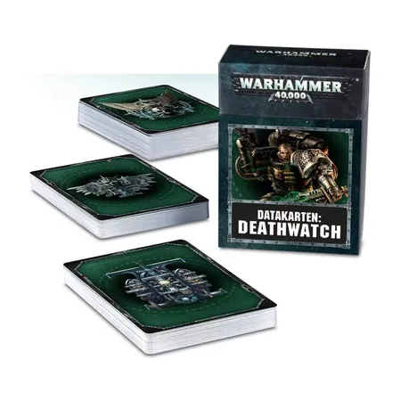 Games Workshop Warhammer 40.000 Datakarten: Deathwatch (Deutsch)