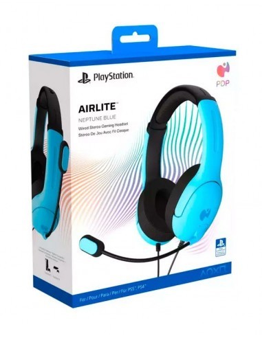 PDP Airlite Headset Wired Neptune Blue