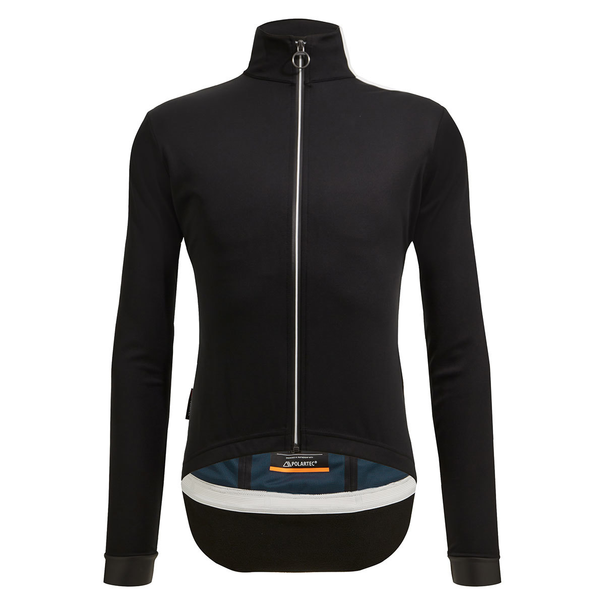 Santini Vega Multi Hood Fietsjack Zwart Heren