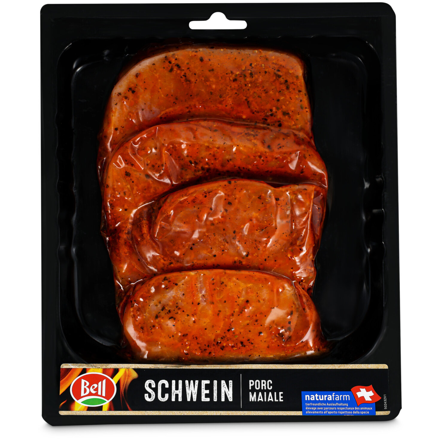 Bell Naturafarm Schweinspfeffersteak ca. 520g