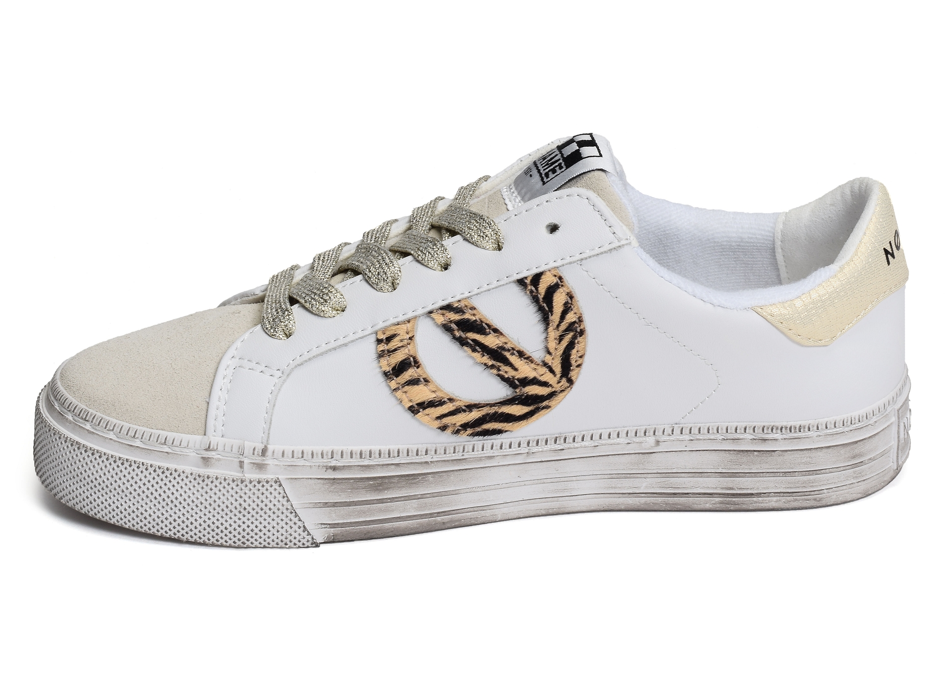 Strike side blanc beige