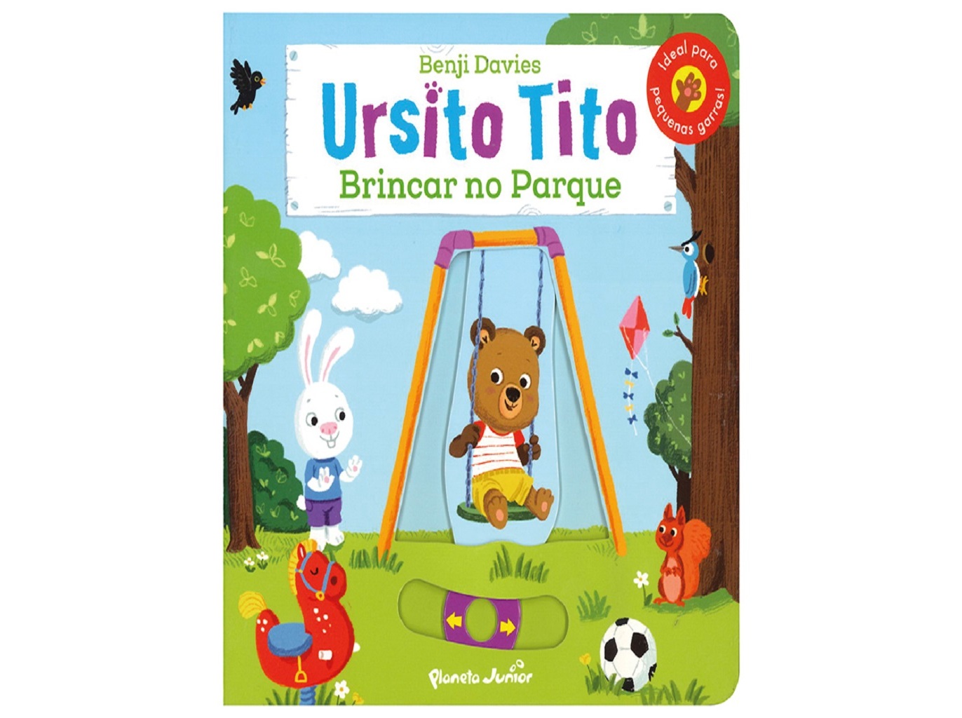 LIVRO URSITO TITO - BRINCAR NO PARQUE